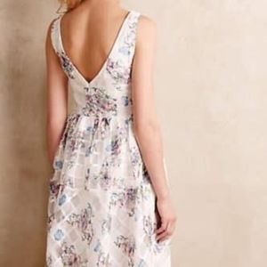 Maeve for Anthropologie Peony Garden Dress SZ 10